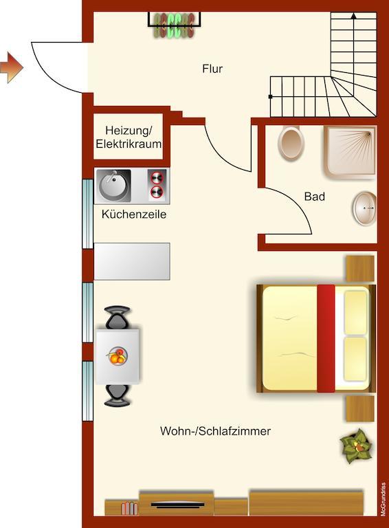 Ferienwohnanlage Bruckner Appartement Rostock Buitenkant foto